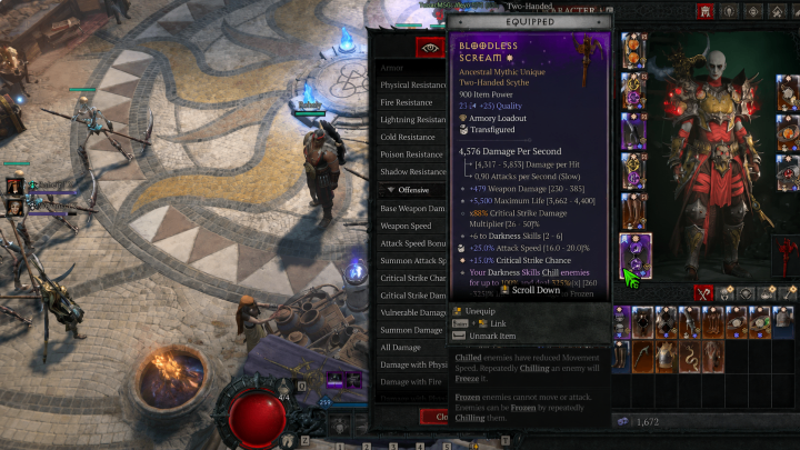 buy diablo 4 max roll items