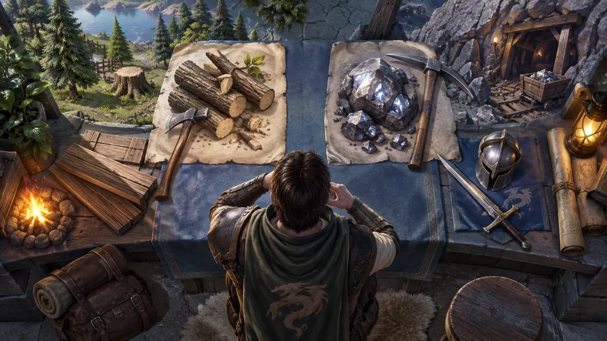 Illustration of the article section: All 12 RuneScape Dragonwilds Skills and How to Level Them Up