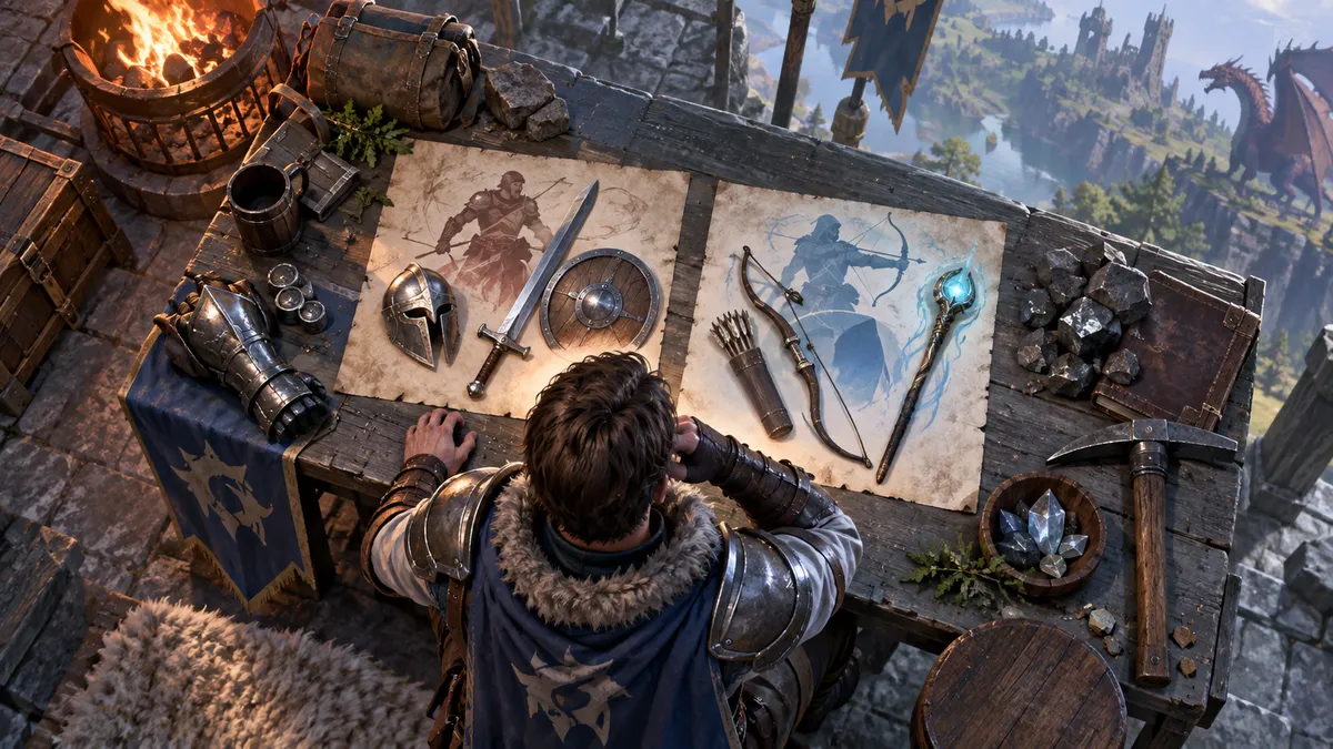 Illustration of the article section: All 12 RuneScape Dragonwilds Skills Explained: How Each One Levels Up