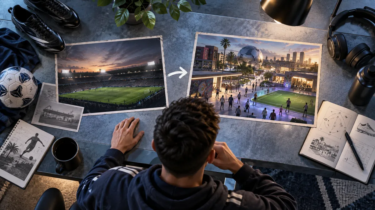 Illustration of the article section: FC 27 Trailer Highlights The Grounds Hub Before Launch
