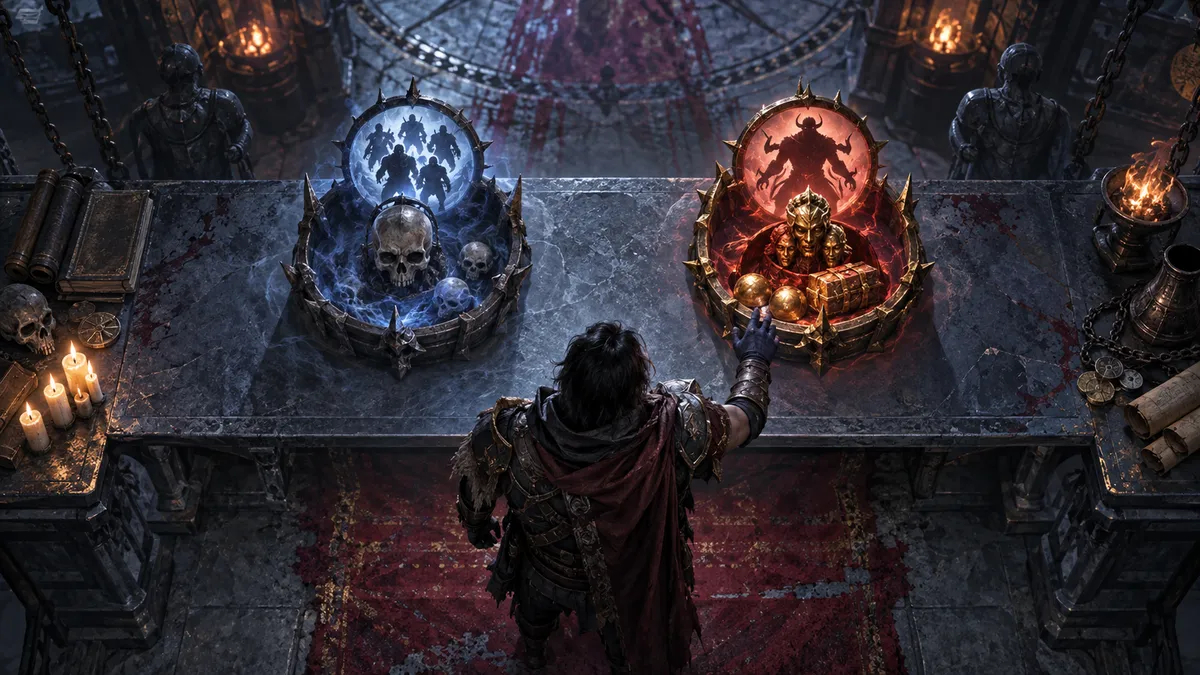 Illustration of the article section: Path of Exile 2 Patch 0.5.5 Overhauls Trial of Chaos and Endgame Mapping