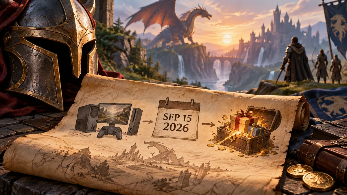 Editorial illustration: RuneScape: Dragonwilds Launches on PC and Consoles