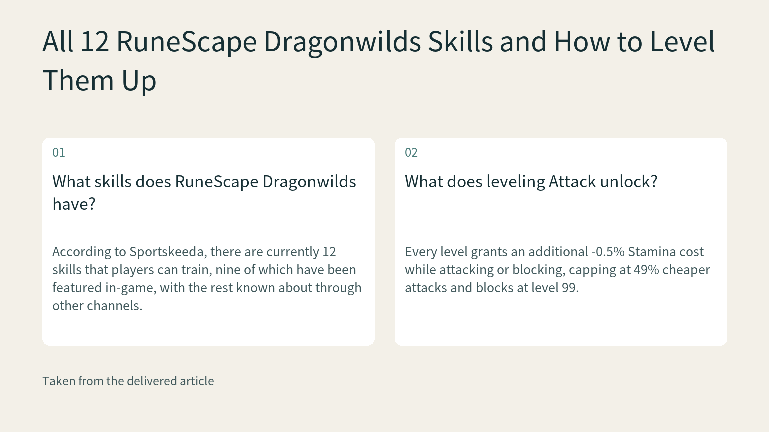 Visual explanation: According to Sportskeeda, there are currently 12 skills that players can train, nine of which have been featured in-game, with the rest known about through other channels.