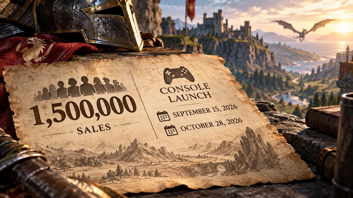 Editorial illustration: RuneScape Dragonwilds Launches 1.0 After 1.5 Million Sales